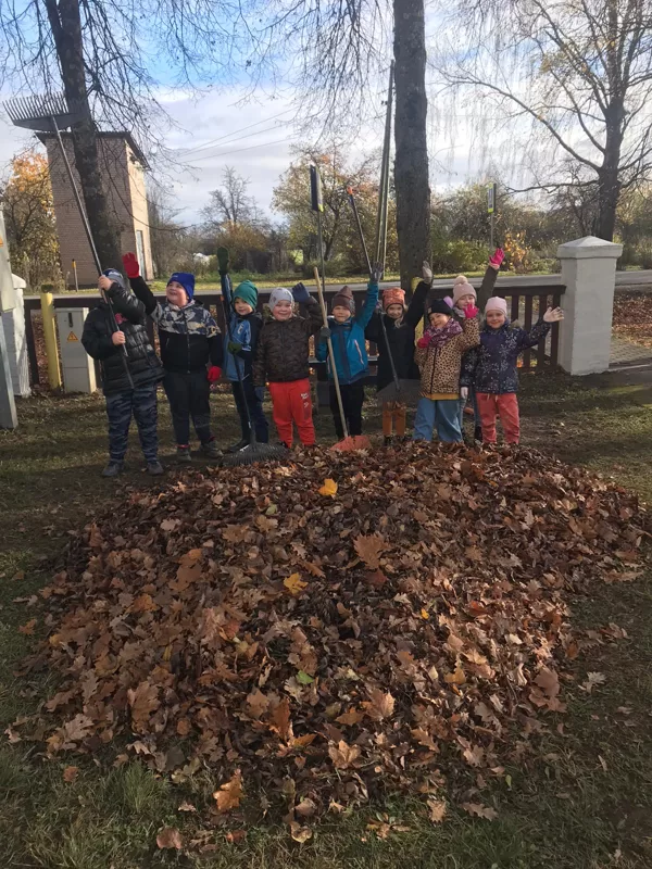 Rudens lapu talka Oktobris2022